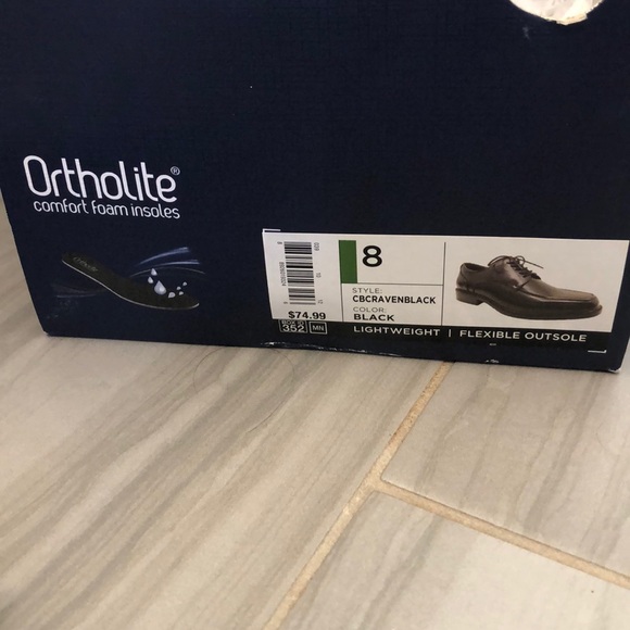 Croft&Barrow Men’s Size 8 Dress Shoes - Oxfords - Picture 6 of 9